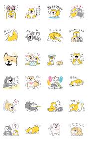 Shibanban Animated Stickers Line Sticker Color Pencil Illustration Animal Doodles Emoji Stickers