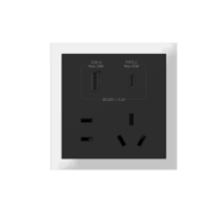86 Type 10A 250V Five-hole Electrical Wall Socket Outlets ...