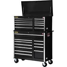Black And Yellow Storage Bins Costco Costco Stanley 42 In Tool Chest Base And Top Combo Tool Chest Tool Storage Tool Cabinet