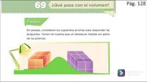 Busca tu tarea de desafíos matemáticos sexto grado: Desafio 69 Que Pasa Con El Volumen