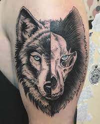Source tribal wolf tattoo on sleeve. Evan Jones On Instagram Wolf Tattoo Design Wolf Tattoos Tattoos
