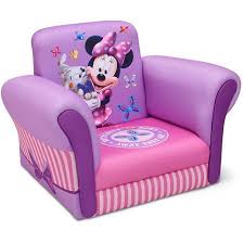 Disney Minnie Mouse Kids Upholstered Chair With Sculpted Plastic Frame By Delta Children Walmart Com Upholstered Kids Chair Minnie Mouse Bedroom Upholstered Chairs