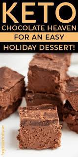 Keto Chocolate Heaven Definitely Lives Up To Its Name Keto Dessert Recipes Keto Dessert Easy Low Carb Recipes Dessert