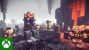 You can do it in the cave ( . Flames Of The Nether Fur Minecraft Dungeons Veroffentlicht Launch Trailer Zum Dlc Fur Xbox Series X S Optimiert