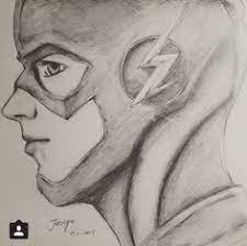 The red suited speedster we all know as flash was the first and still continues to be portrayed in the comics and television series. 9 Pencil Drawings Of The Flash Marvel Ideas Drawings Superhero Art The Flash
