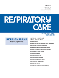 Aerosolized Antibiotics Respiratory Care