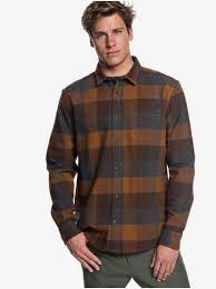 You will find long sleeve hiking shirts come in two major varieties. Stretch Flannel Water Resistant Long Sleeve Shirt For Men 3613373698780 Quiksilver