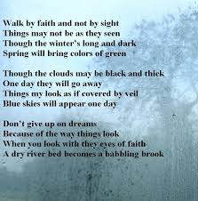 Spurgeon, at the metropolitan tabernacle, newington. Walk By Faith Not By Sight By Braveheart06 On Deviantart