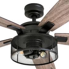 Harbor breeze flush mount ceiling fan. Honeywell Carnegie Ceiling Fan Matte Black Finish 52 Inch 50614 Honeywell Store