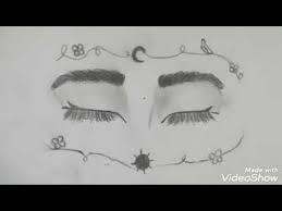Yeni Baslayanlar Icin Kolay Kapali Goz Cizimi Closed Eye Drawing Youtube Drawing Cizim Resim