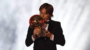 Luka modric wins the ballon d'or! Ballon D Or Winner Luka Modric Scoops 2018 Award Ahead Of Cristiano Ronaldo Antoine Griezmann Kylian Mbappe Lionel Messi Goal Com