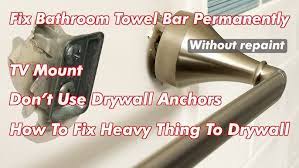How To Fix A Hand Towel Holder That