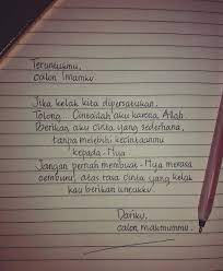 Majelis tausiyah cinta on instagram wahai calon imam solat malam ku bagaimana kabar iman mu hari ini semog islamic quotes kutipan muslim puisi romantis. Pin Di Pantun