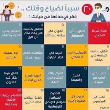 تابع Vipnama Lineclass ٢٠ سببا من مضيعات الوقت وغيرها الكثير من الأسباب Learning Websites Life Skills Activities Positive Notes