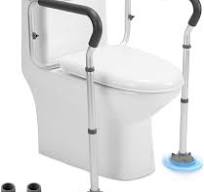 Amazon.com: Toilet Safety Rail for Seniors, Toilet Grab Bars ...