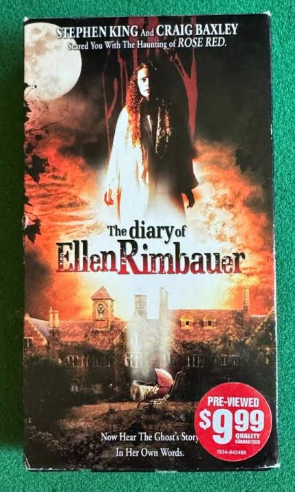 The Diary Of Ellen Rimbauer Stephen King Craig R Baxley VHS EX-BLOCKBUSTER