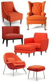 Get inspired with orange, living room ideas and photos for your home refresh or remodel. How About Orange Orange Accent Chairs Galore
