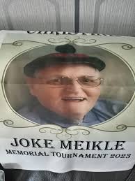 Joke Meikle Memorial Tournament What a day! Full green, great company,  lucky with the weather. Good times. Winner of the Jack Attack