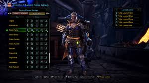 Also see layered weapon for the weapon equivalent. Monster Hunter Heads Up About The New Layered Armor Sets Facebook