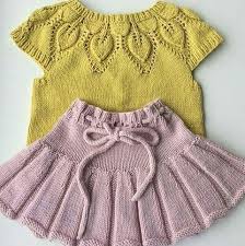Etek Bluz Cocukorgusu Nazarca Com Baby Knitting Patterns Bebek Etek Orgu