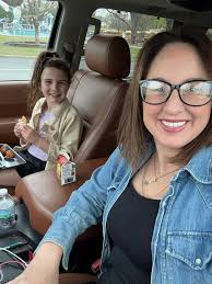 My spring break day #3 and I went to eat lunch with my babies. ￼ The school  they go to this year's a little different than last year as far as lunch