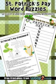 Maybe you would like to learn more about one of these? St Patrick S Day Word Puzzles Woo Jr Kids Activities