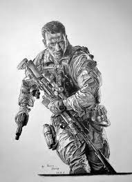 Battlefield 4 Pencil Drawing Military Drawings Military Artwork Military Illustration