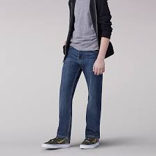 boy proof straight fit straight leg boys jean husky lee