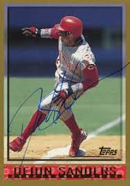 Deion sanders was born on wednesday, august 9, 1967, in fort myers, florida. Deion Sanders Baseball Stats By Baseball Almanac
