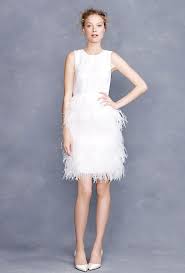 Prom Party Dresses Fashion J Crew Short Embroidered Feather Wedding Dress Gown Wedding Dress With Feathers Short Wedding Dress Wedding Dresses Photos