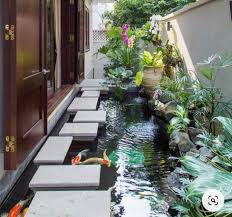 45+ foto & gambar desain kolam ikan hias minimalis. 9 Inspirasi Kolam Ikan Minimalis Nan Estetis Di Rumah Rumah123 Com