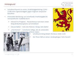 Schottland klopft an (4.) die erste gefährliche szene im spiel gehört den schotten: Schottische Unabhangigkeitskriege Ppt Video Online Herunterladen