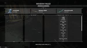 2 Hours Mission Failed With No Reason Missions Levels Warframe Forums Ultimate excalibur umbra guide | all the things you need to know about excalibur umbra. 2 hours mission failed with no reason