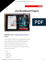Manning offers the highest value in programming/development books from world class authors 15 Arduino Uno Breadboard Projects For Beginners W Code Pdf Pdf