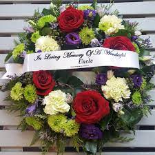 Check spelling or type a new query. Ribbon For Funeral Wreath Patty S Flowers