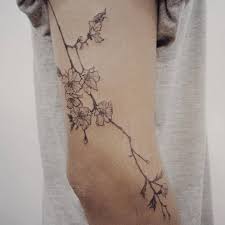 Cherry blossom tattoo on shoulder. Pin On Flower Tattoos