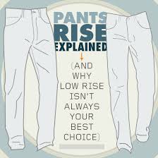 pants rise explained low vs high vs regular