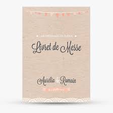 « dieu nous parle » qui correspond au temps de lecture et de prières 3. Livret Messe Mariage Champetre Kraft Dentelle Sweet Paper