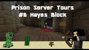 Server status infractions players prison guilds store discord. Techge3ks Prison Server Tour 6 H Block Ft Newatum Youtube