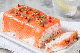 Terrine Au Saumon Fume Et Au Fromage Frais Ricette Idee Alimentari Cibo