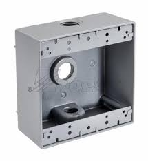 Prepare electrical box opening in the wall. 3 Hole Double Gang Weatherproof Box 1 2 Electrical Box Topaz