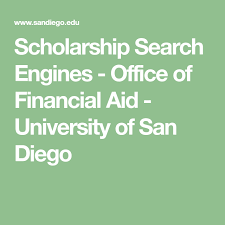 Scholarship Search Engines Office Of Financial Aid University Of San Diego Scholarship Search Engine Scholarships Student Scholarships
