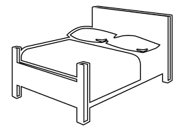 Easy and free to print bedroom furniture coloring pages for children. Coloring Page Bed Free Printable Coloring Pages Img 22531
