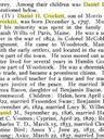 Daniel Crockett Family History & Historical Records