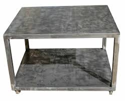 We carry millions of home products with free shipping from furniture and decor to lighting and renovation. Industrial Metal Rolling Cart Coffee Table Mortise Tenon