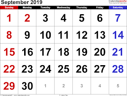 Printable September 2019 Calendar Landscape Printable Calendar July July Calendar Calendar 2019 Printable