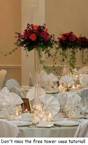 Wedding Reception Decoration Flower Tutorials For Diy Brides Wedding Vases Eiffel Tower Vases Wedding Reception Centerpieces