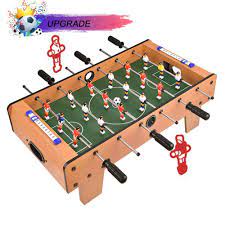 A foosball table can be the centerpiece of your game room. Portzon Foosball Table Mini Tabletop Billiard Game Accessories Soccer Tabletops Competition Games Sports Games Family Night Amazon Com Au Sports Fitness Outdoors