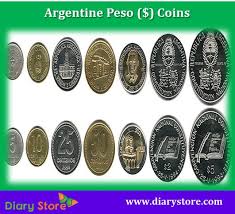 Argentine Peso Currency Argentina Bank Notes Coins in argentina are made from variousmetals such as brass, aluminum bronze, alloys of copper, nickel and brass, copper and nickel.