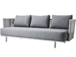 Wir sind in ganz hamburg für sie unterwegs! Cane Line Moments 3 Sitzer Sofa Inkl Kissensatz Gartenmobel Hamburg Shop